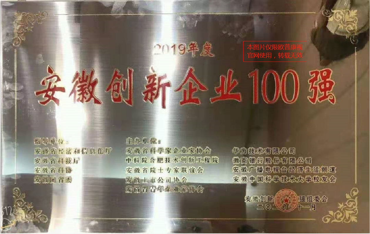 安徽創(chuàng)新企業(yè)100強(qiáng)